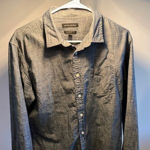 Banana Republic Button Down Blue Medium